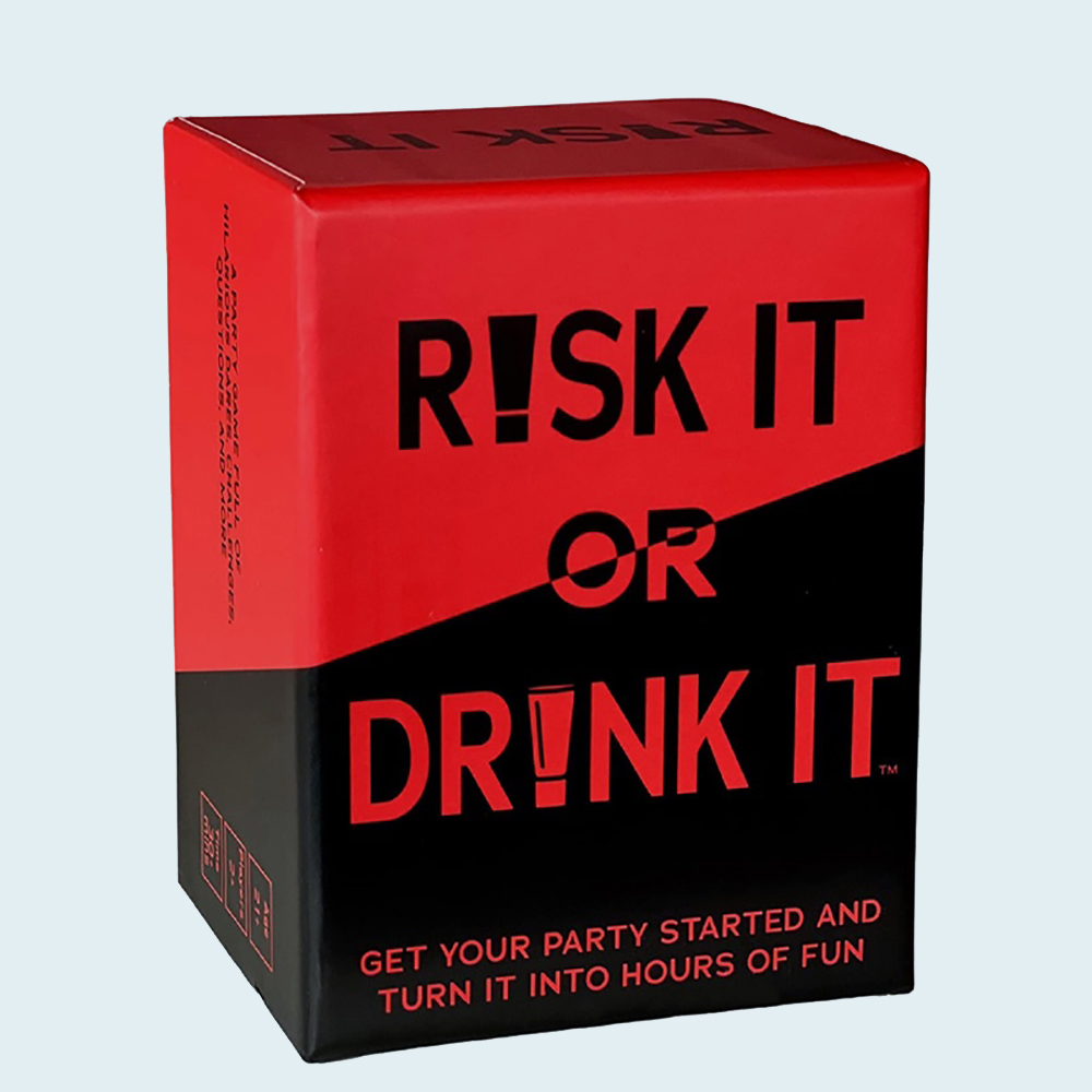 Bộ bài Drinking Game tiếng Anh Risk It Or Drink It Fun Party Game for College