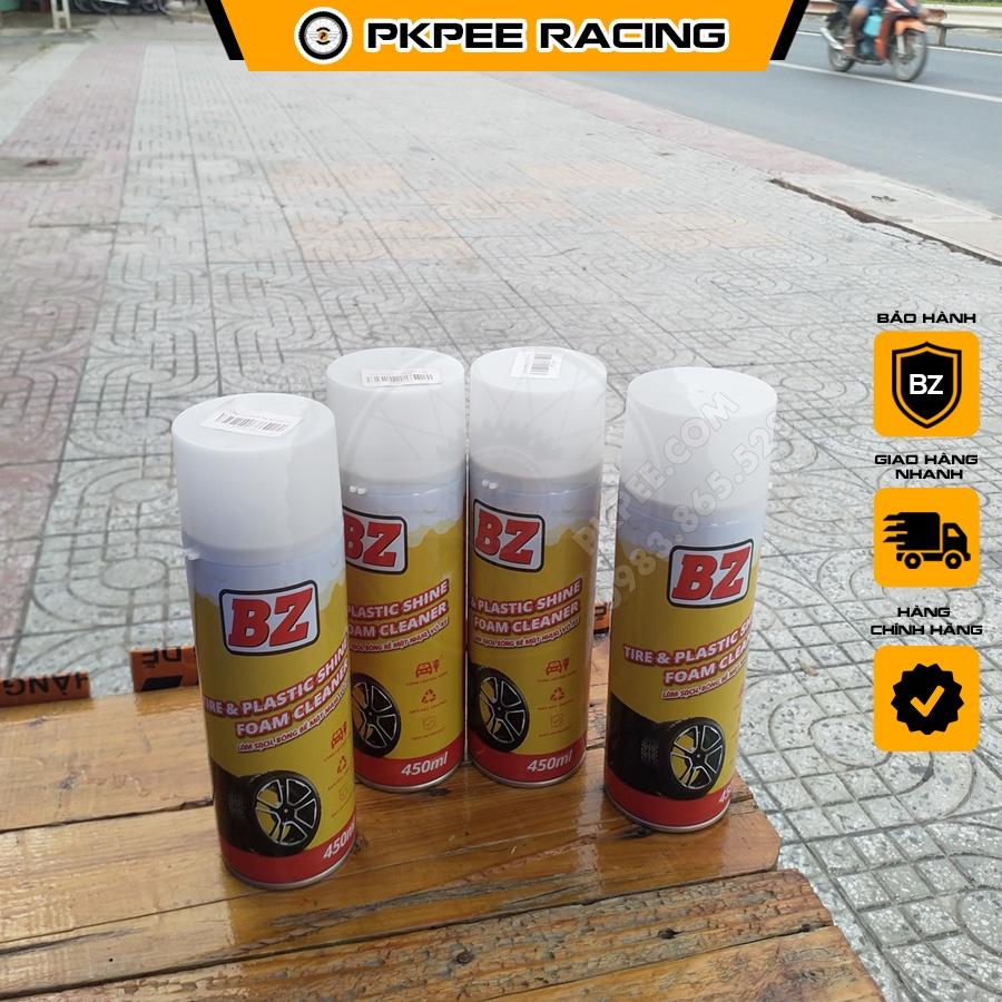 Chai Xịt Làm Sạch Nhựa Nhám, Lốp Xe BZ TIRES & PLASTIC SHINE