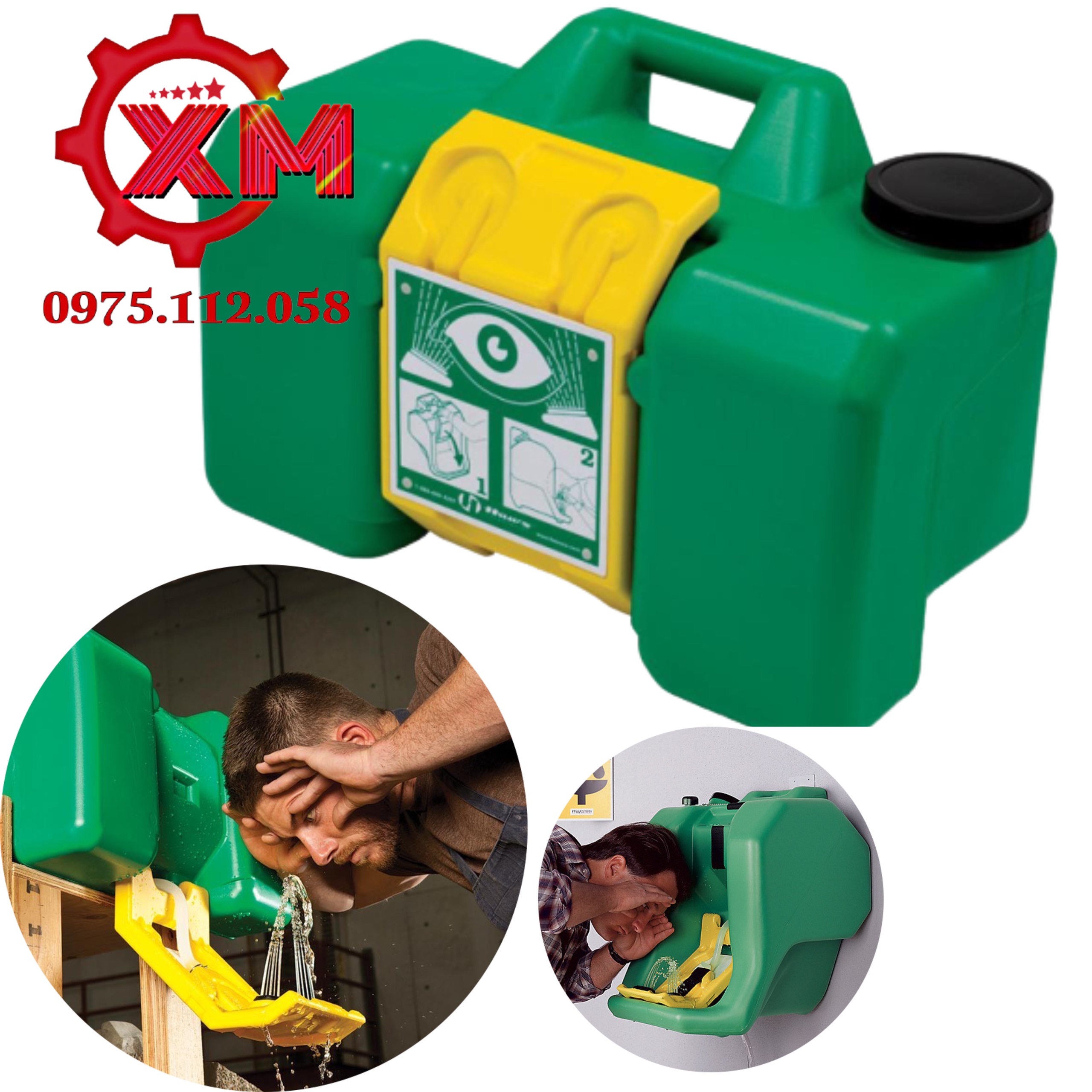 BỒN RỬA MẮT KHẨN CẤP 35 LÍT