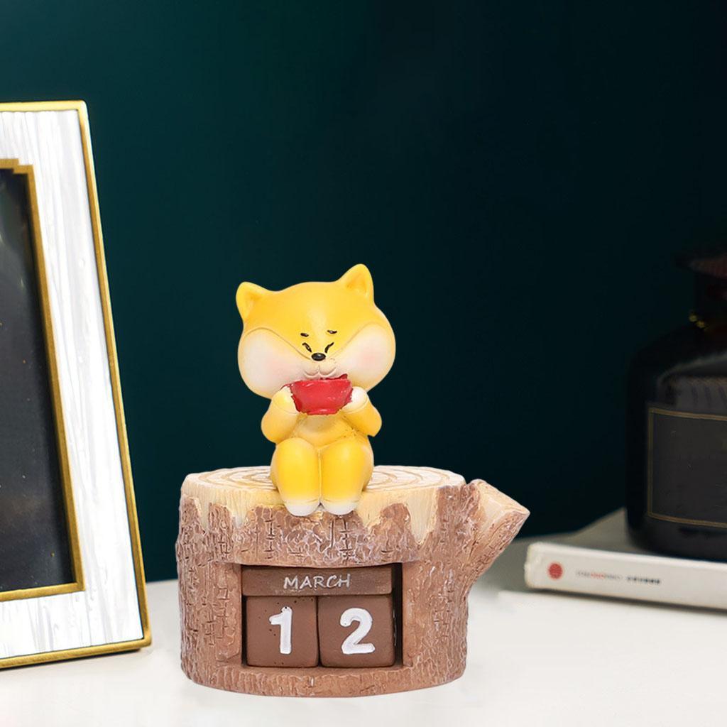 Desk Calendar Blocks  Tabletop Calendar  Restaurant Dog