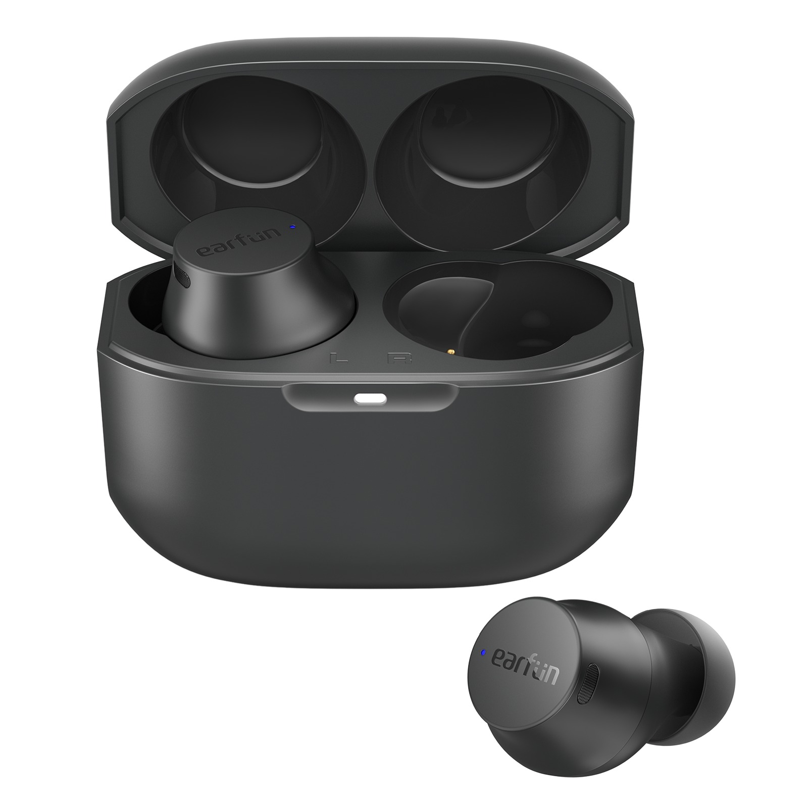 Tai nghe True Wireless EarFun Free Mini - Tai nghe siêu nhỏ, Bluetooth 5.0, sạc Type-C, Pin 24 giờ, Chống nước IPX7 - Hàng chính hãng