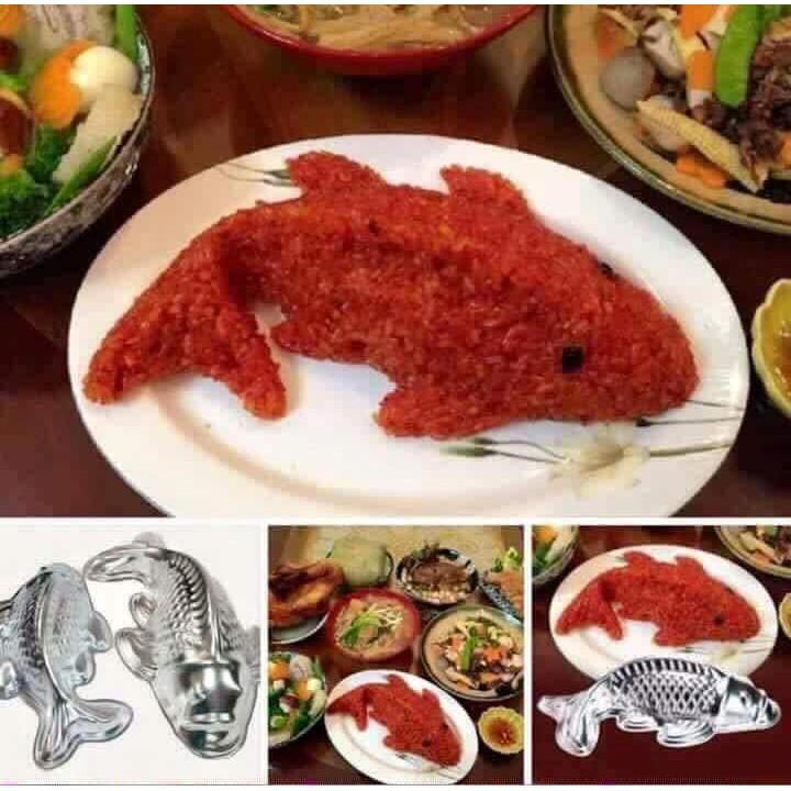 KHUÔN XÔI CÁ CHÉP CỠ TO CỠ BÉ.