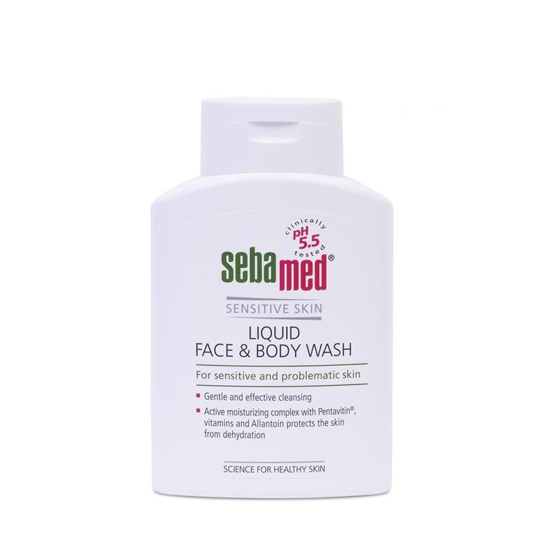 Sữa Rửa Mặt Và Tắm Toàn Thân Sebamed Face &amp; Body Wash pH5.5 - 50ml