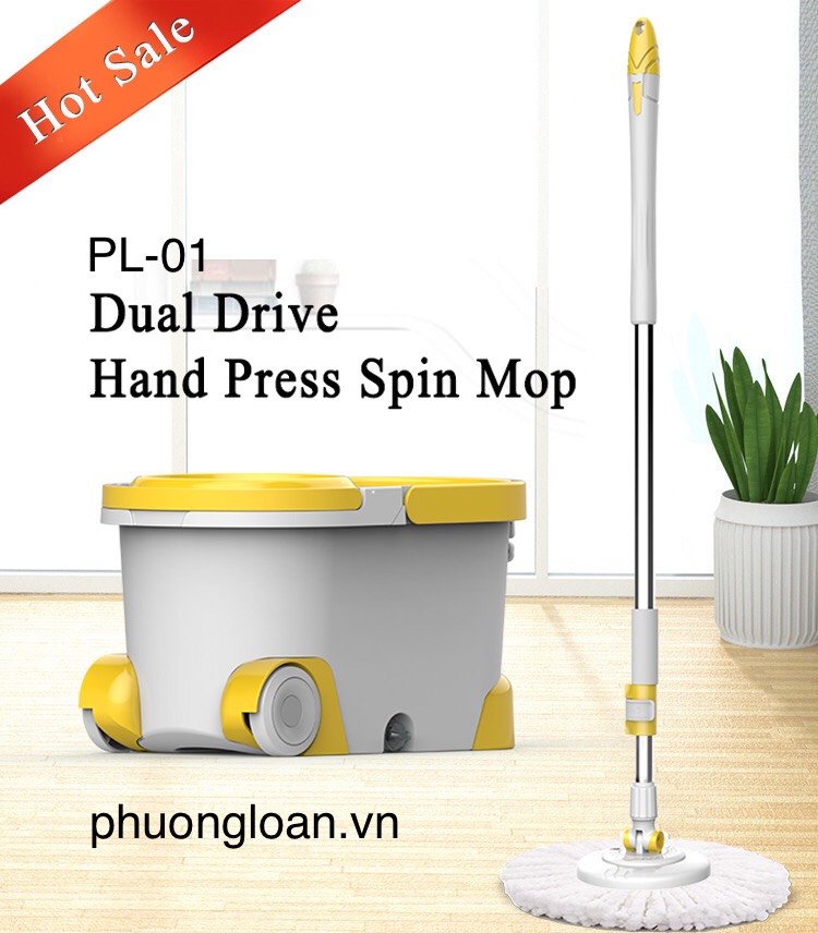 Bộ Lau Nhà 360 Phương Loan Cao Cấp PL-01