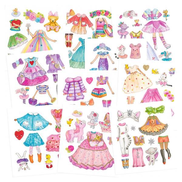 Đồ chơi thiết kế sticker thời trang Mimi Dress Me Up TOPMODEL TM0012019