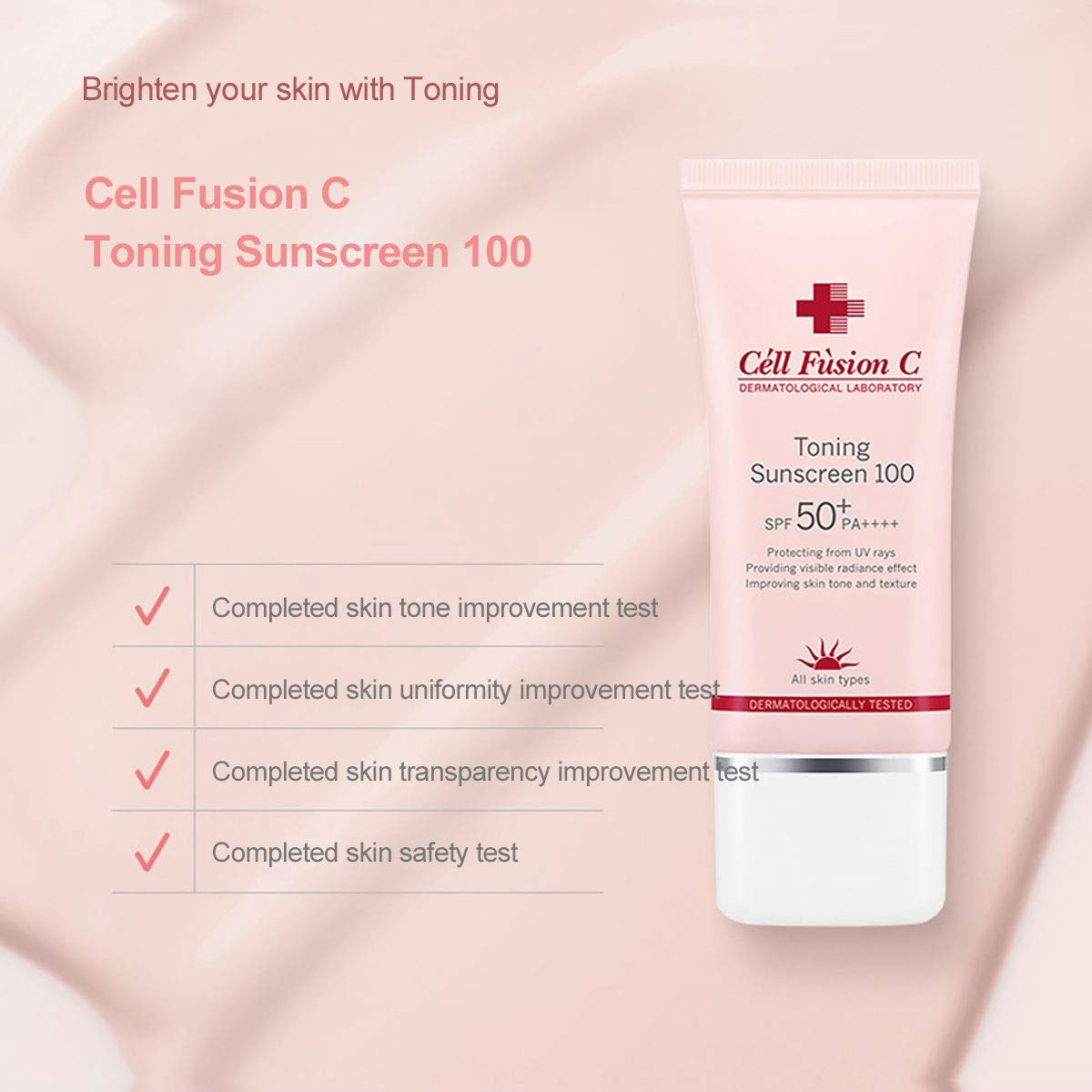 Kem chống nắng Cell Fusion C Toning Sunscreen 100 SPF50+ PA++++