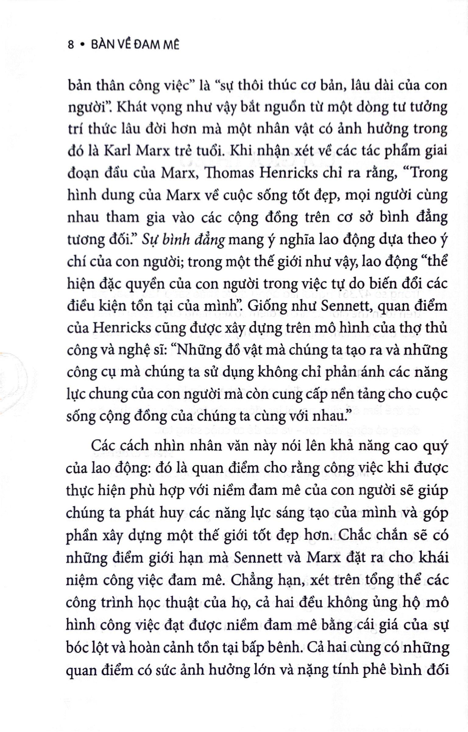 Bàn Về Đam Mê