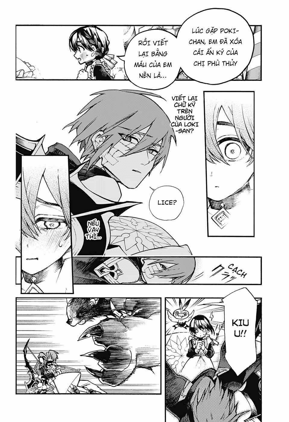 những bức họa quái dị của phù thủy chapter 17 21