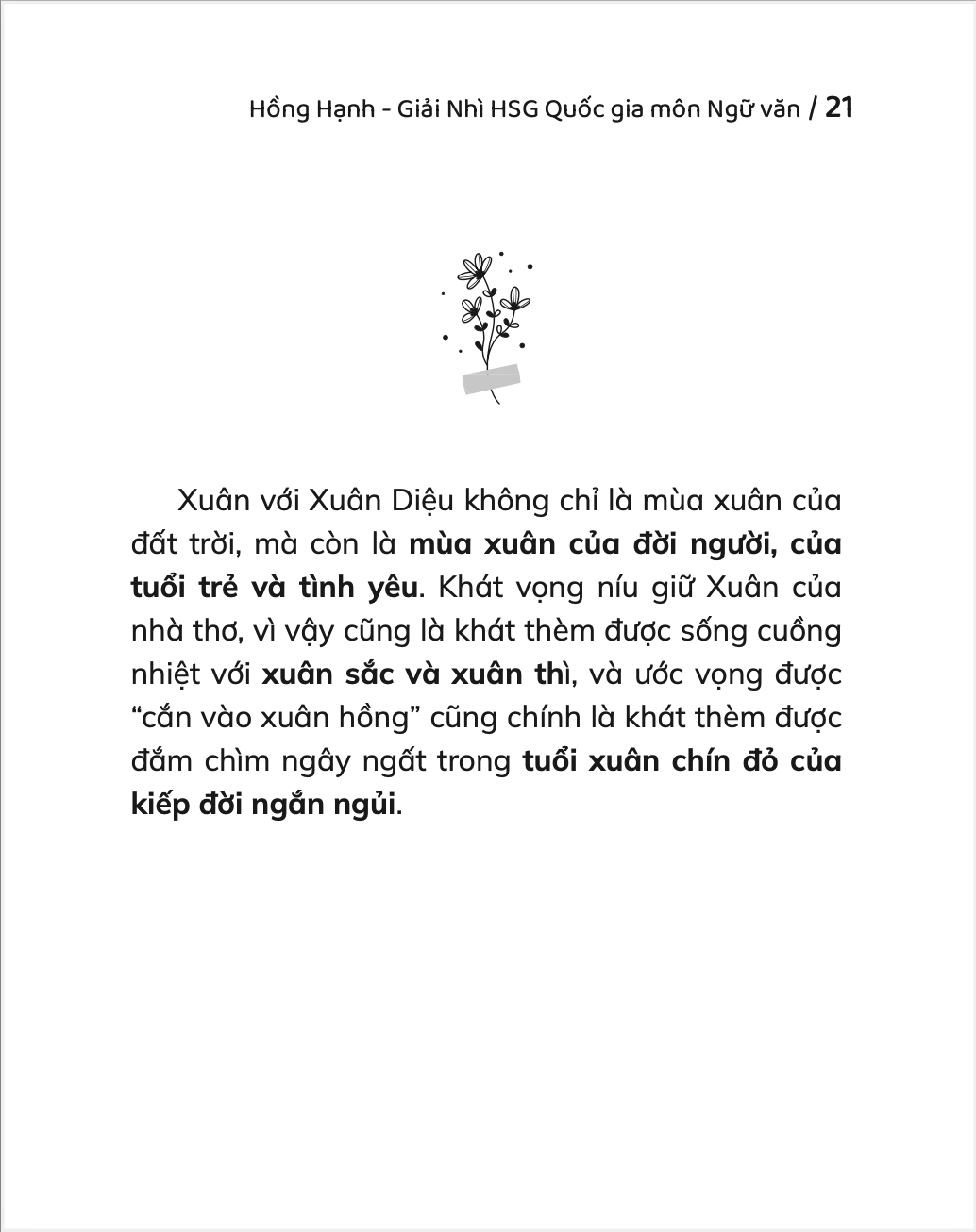 Sách Bứt Phá 8+ Ngữ Văn - Theo Bí Kíp Học Sinh Giỏi Quốc Gia - Dành Cho Học Sinh THPT - Hồng Hạnh