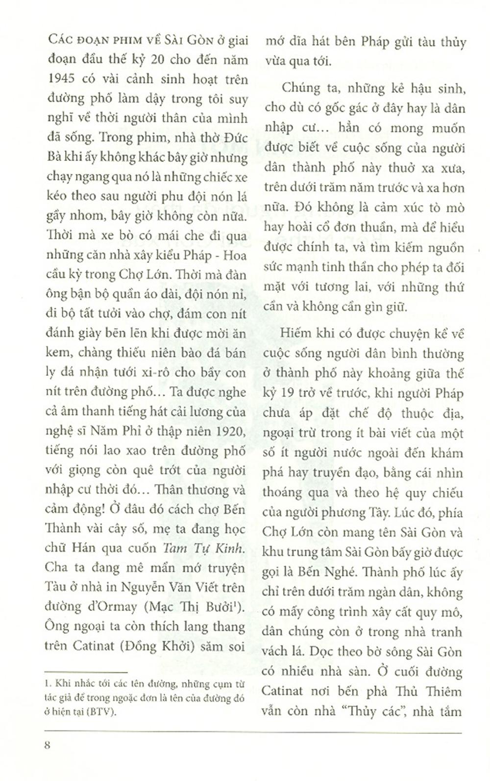 Sách Sài Gòn Ngoảnh Lại Trăm Năm (Hồi Ức, Sưu Khảo, Ghi Chép Về Văn Hóa Sài Gòn)
