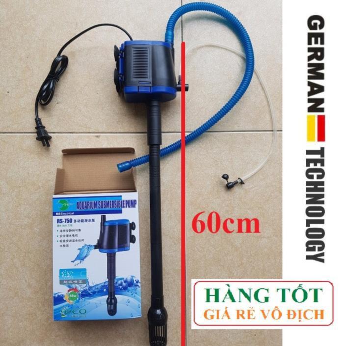 Bơm chìm hồ cá 35w đến 45w: Lọc - Khí - Tạo dòng chảy