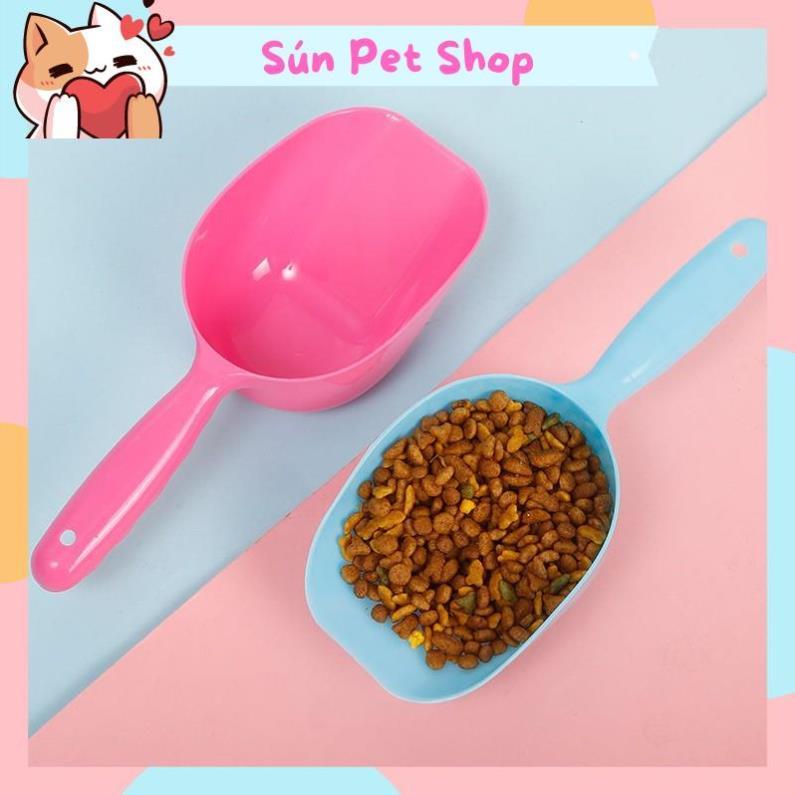 Xẻng xúc thức ăn cho thú cưng (Muỗng xúc thức ăn/ hạt cho chó mèo)