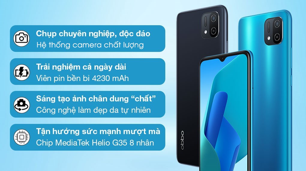 Điện Thoại OPPO A16K - Hàng Chính Hãng