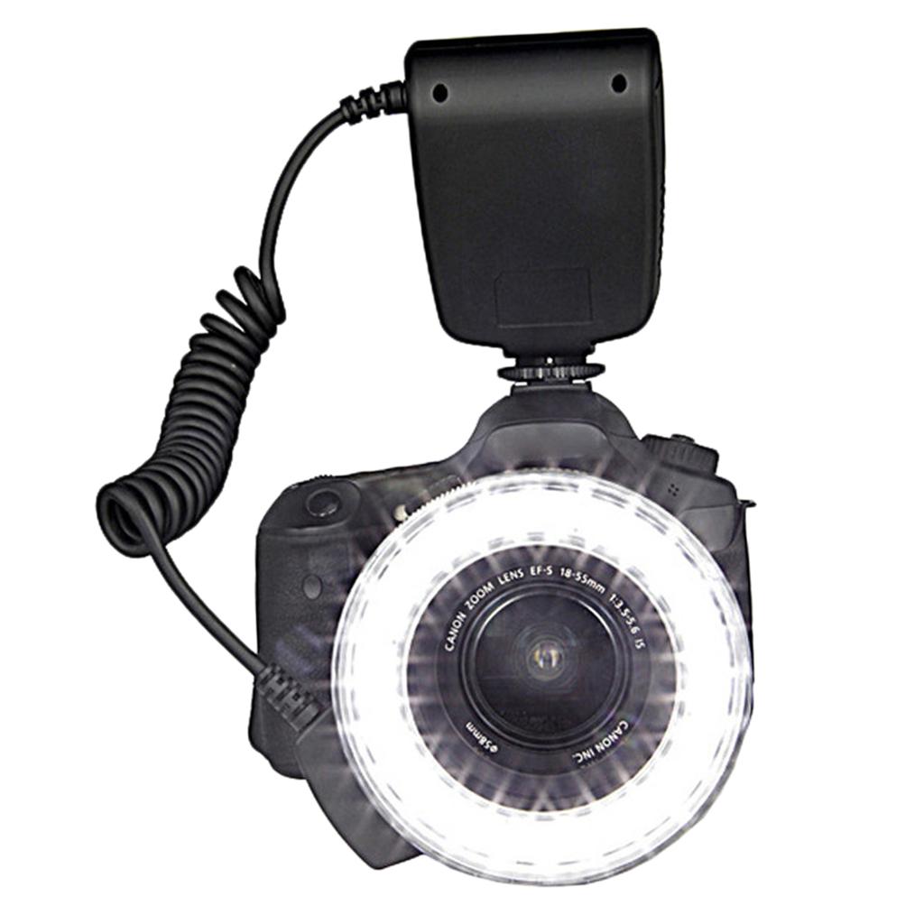 Flash LED Light Macro Set For Canon / Nikon D7100 D7000 D5200 D5100 NEW