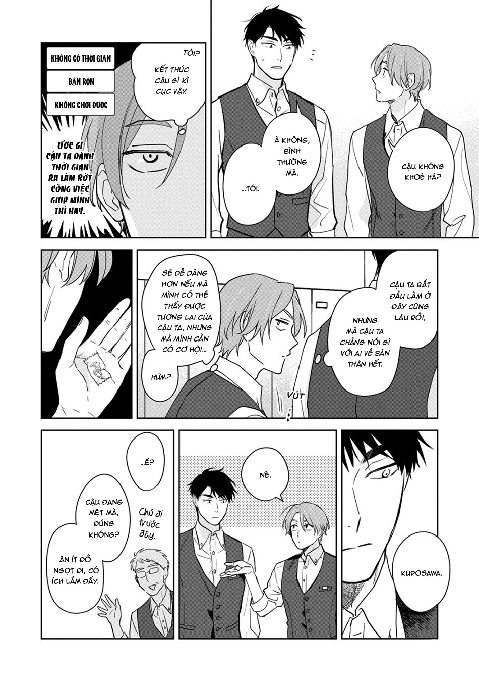 thấy được tương lai lại không tránh được thiên tai chapter 1 22