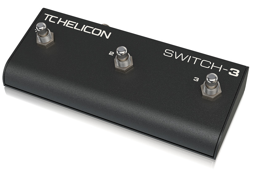 TC Helicon Switch-3 Footswitches for Voice Processors-Hàng Chính Hãng