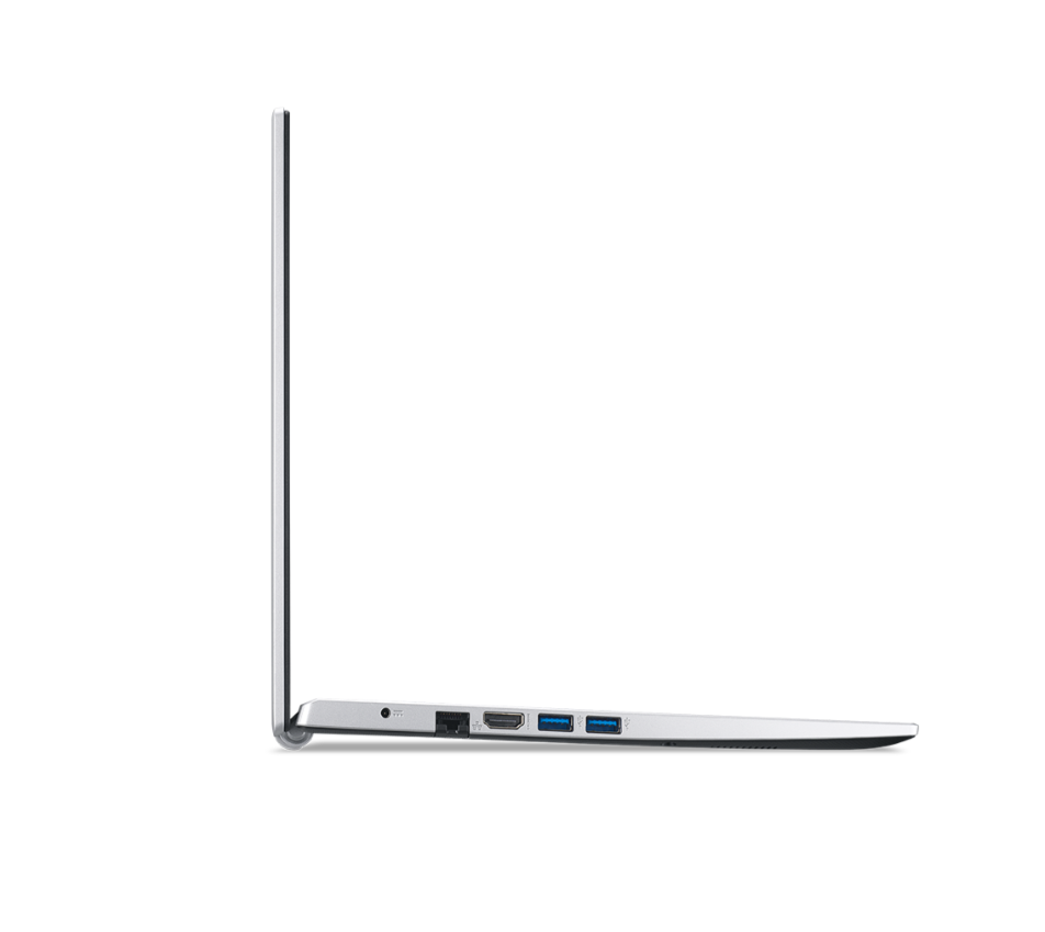 Máy Tính Xách Tay Laptop Acer Aspire 3 A315-58-358E - Intel core i3-1115G4/8GB/512GB SSD+1 M.2+1 2.5/15.6"FHD/BT4/Win11H/Pure Silver - Hàng Chính Hãng