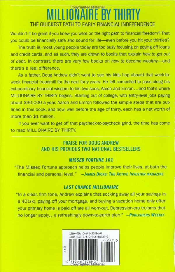 Millionaire by Thirty : The Quickest Path to Early Financial Independence