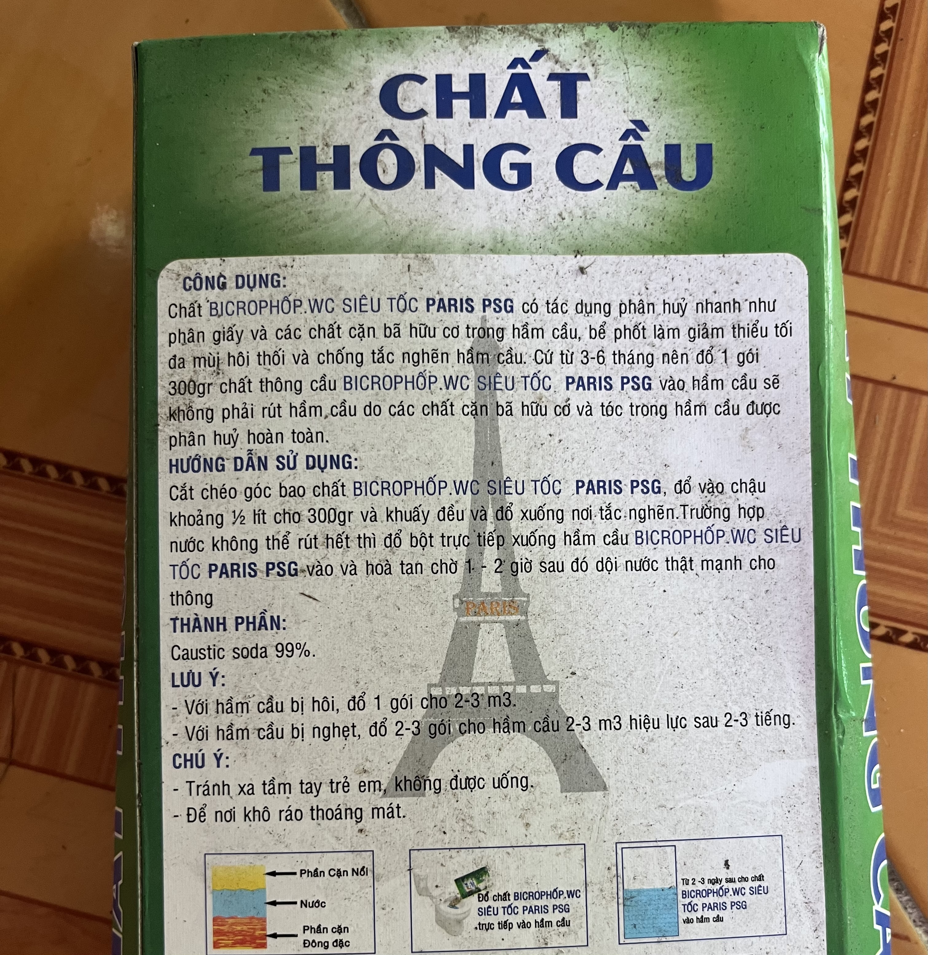 BỘT THÔNG CẦU PSG 300g