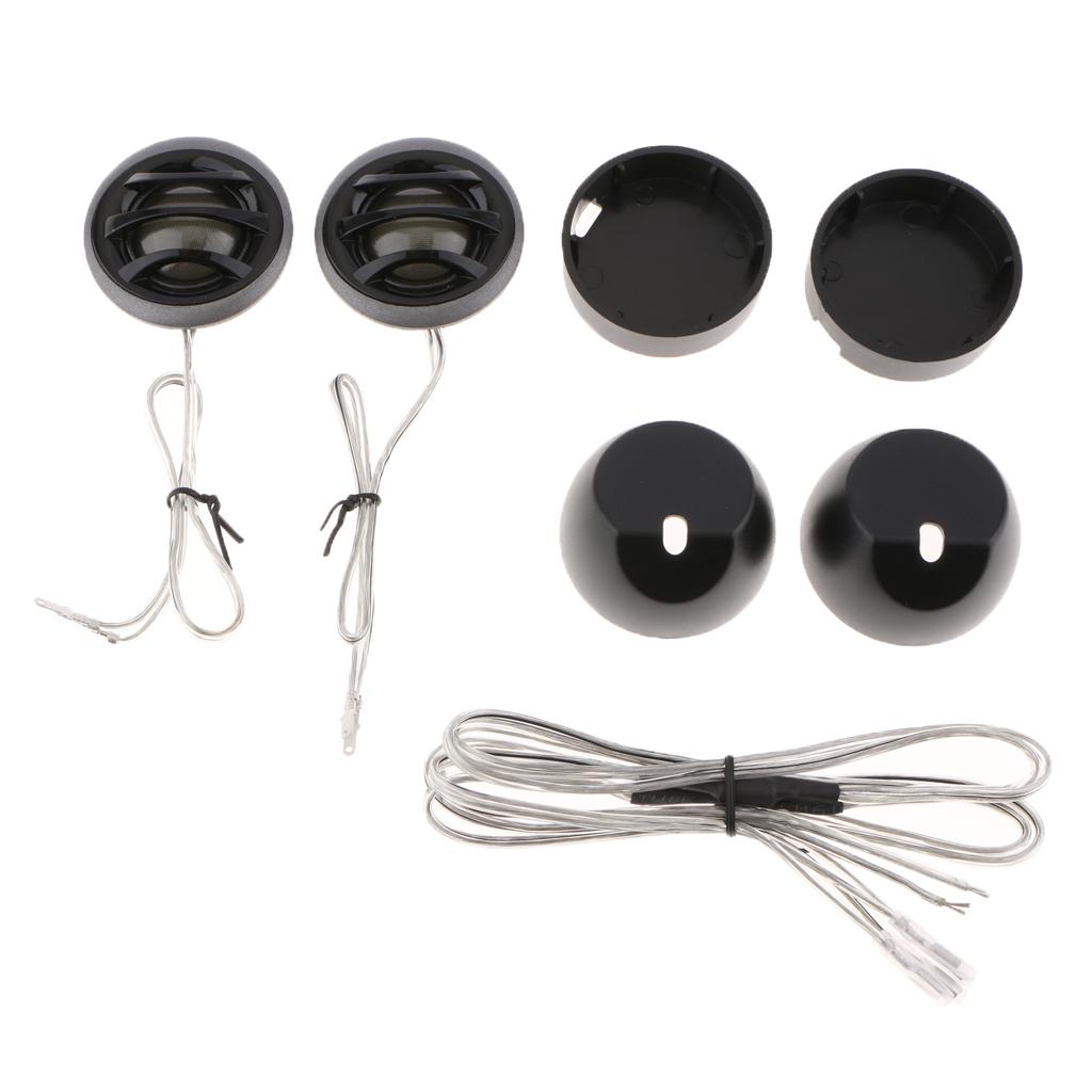 Super Loud Tweeter Blast Tone 12V Electric Compact Car Auto Horn Black