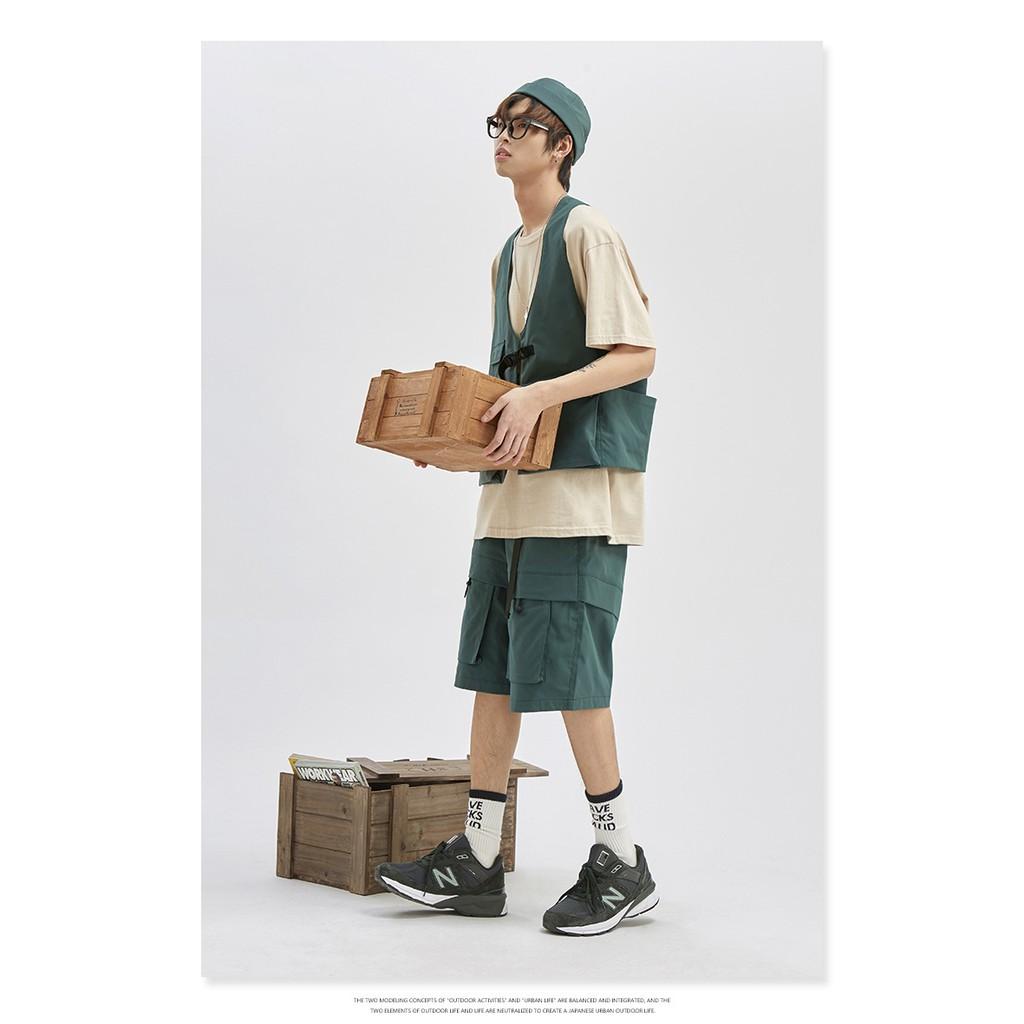 Set gile unisex inflation thời trang cao cấp hè cực cá tính