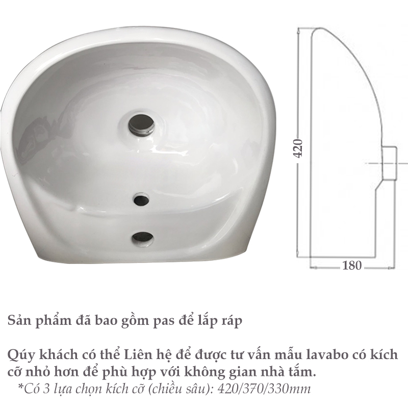 Combo thiết bị nhà tắm GRMT04 10 món: Bồn cầu 1 khối xả nhấn-Lavabo treo tường-Vòi sen tắm nóng lạnh tăng áp 3 chế độ nước kèm bộ phụ kiện nhà tắm sang trọng