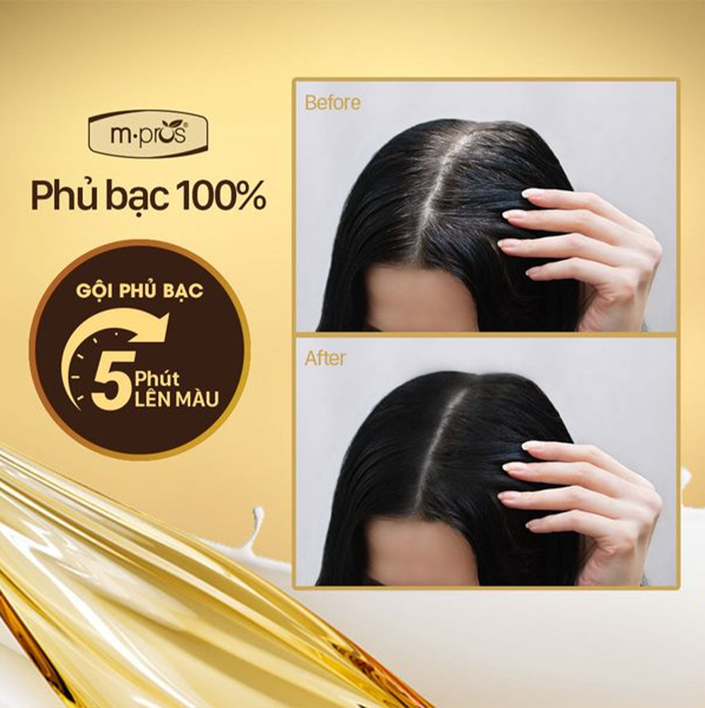 Dầu Gội Phủ Bạc M.pros