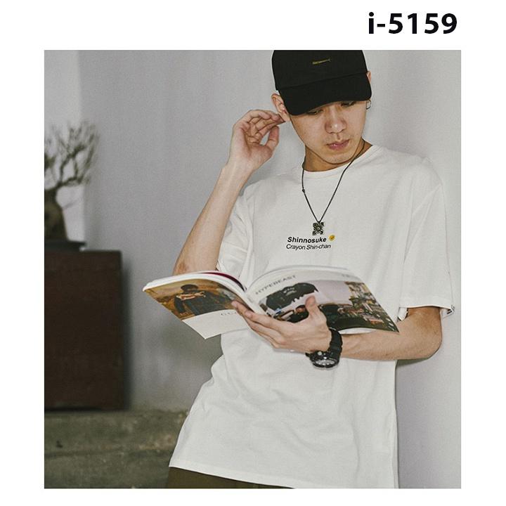 Áo Thun Unisex Nam Chữ Shinnosuke Cậu Bé Bút Chì
