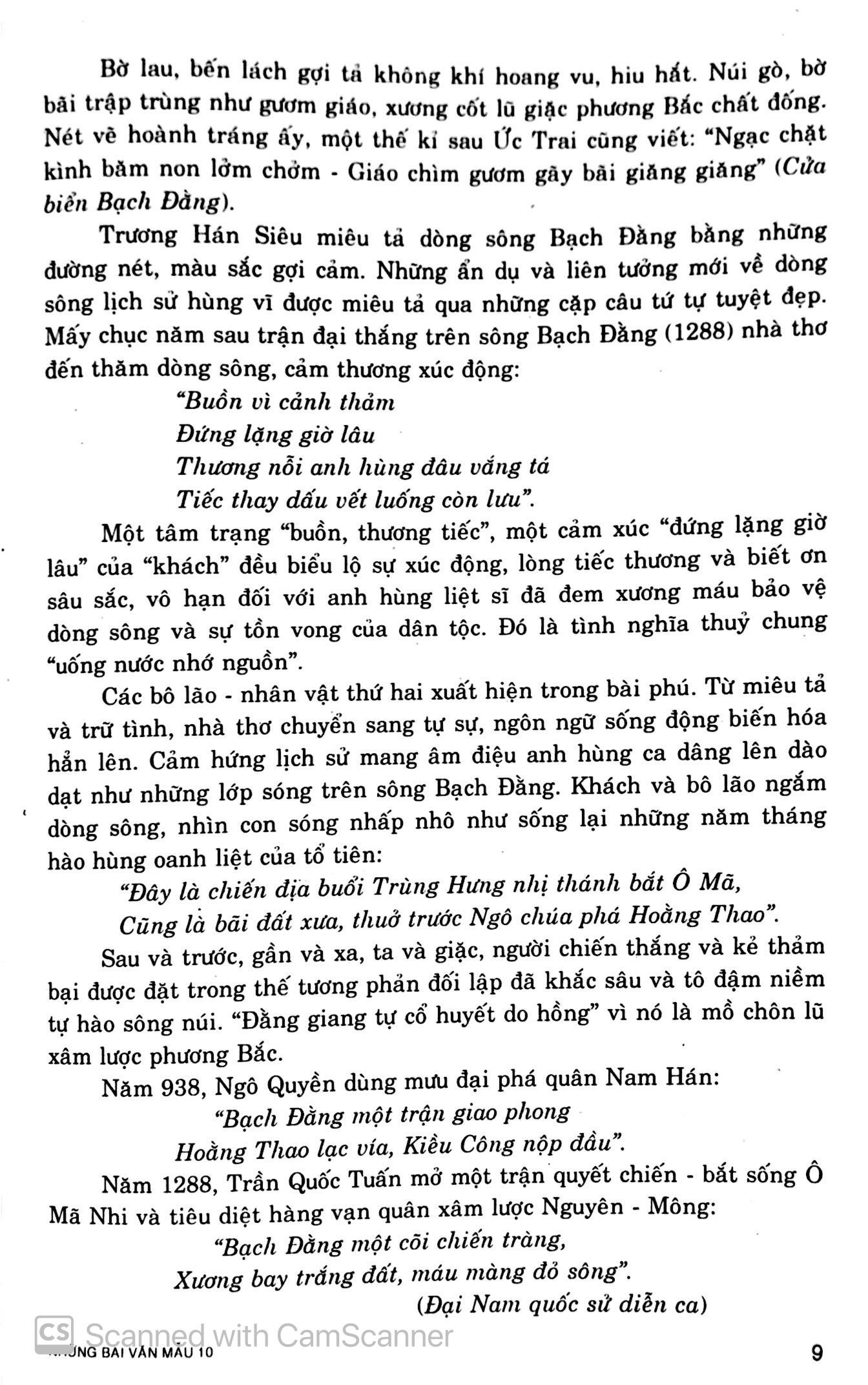 Những Bài Văn Mẫu 10