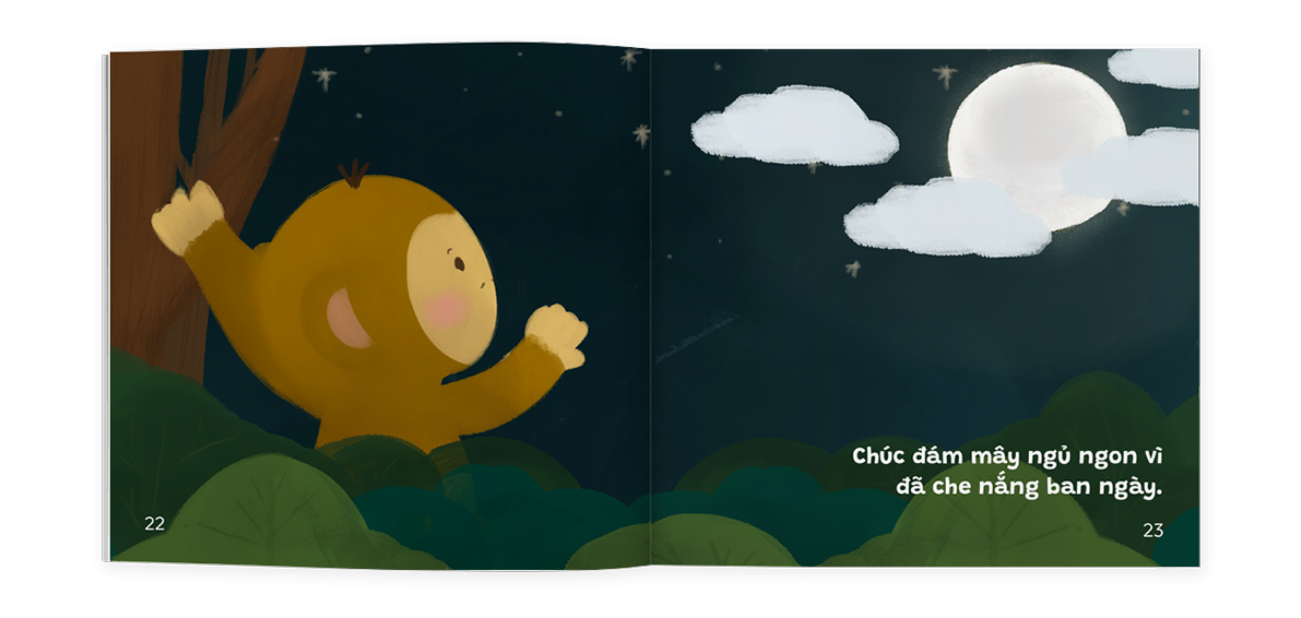 Ehon Giúp Bé Dễ Đi Vào Giấc Ngủ - Rừng Ơi Ngủ Ngon