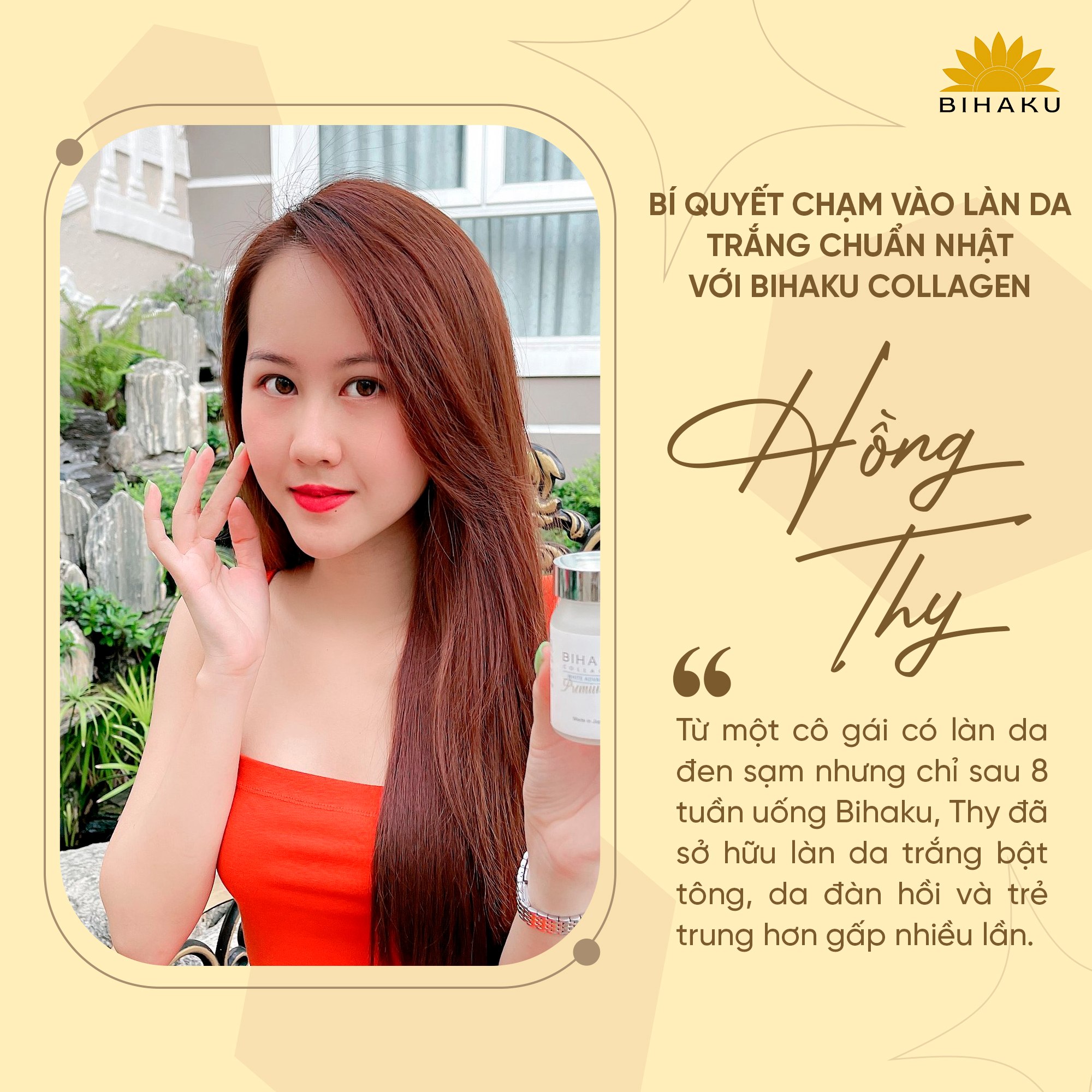 Bộ đôi ngừa sạm nám trắng da BIHAKU PREMIUM COLLAGEN hộp 30v và BELLA THE SUN hộp 30v chống lão hóa mờ đốm sắc tố, căng da dưỡng ẩm, chống nắng nội sinh