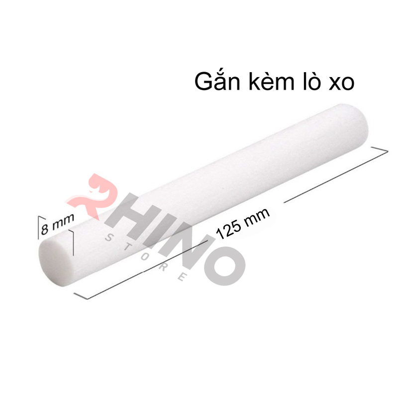 Lõi bông máy phun sương Rhino LBH901, gắn kèm lò xo - Hàng chính hãng