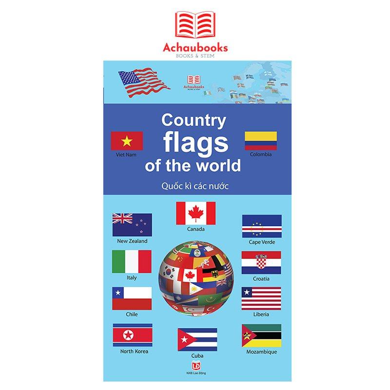 Sách Country Flags Of The World - Quốc kỳ các nước trên thế giới