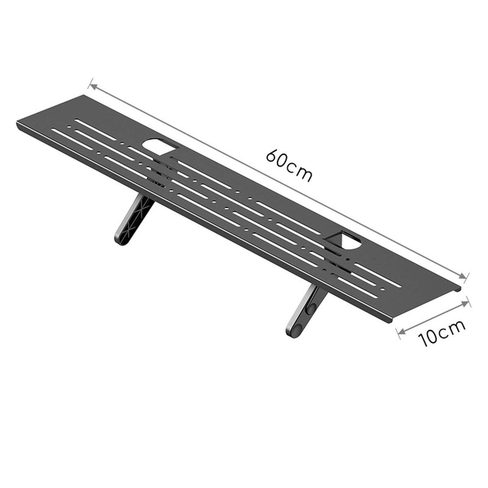 Kệ Thép Chịu Lực Đựng Đồ Đặt Trên Màn Hình TV TOP METAL RACK 60cm