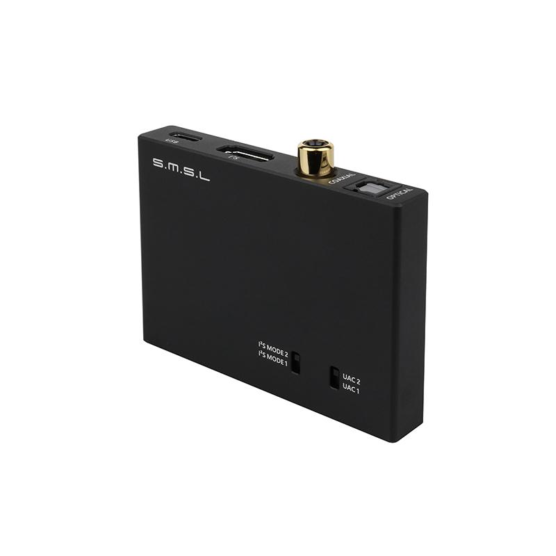 SMSL PO100 PRO MQA Giao diện kỹ thuật số USB DSD64 Đầu vào XOMS Loại C Chế độ DSD I2S Đầu ra đồng trục quang Bộ chuyển đổi cho PS5 Switch