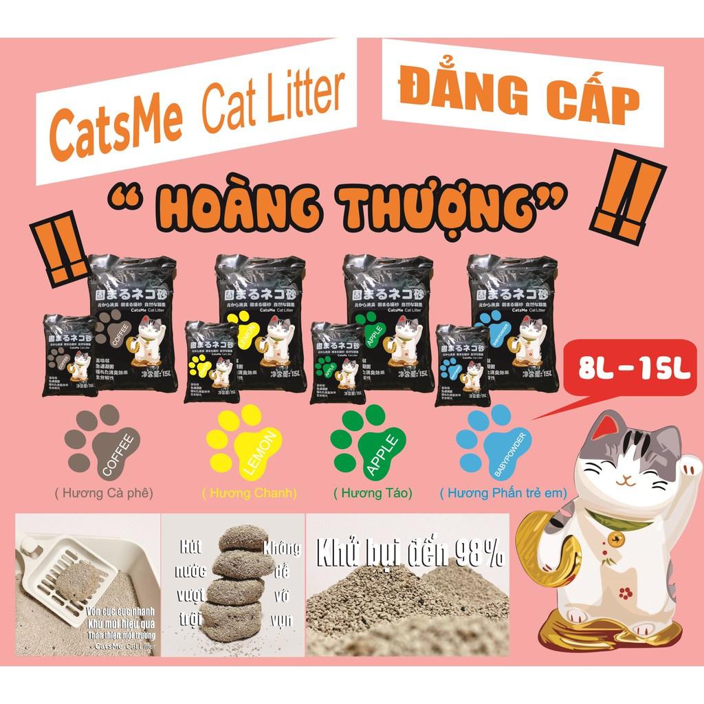 Cát vệ sinh cho mèo cát nhật litter 15L - cát mèo