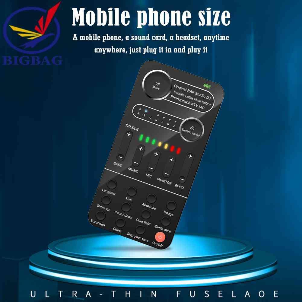 Thẻ Âm Thanh Bluetooth Mini Đổi Giọng Nói Đa Năng