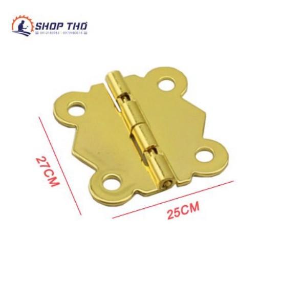 Bản lề giả cổ D018 từ 2 đến 4cm các loại màu vàng và màu đồng