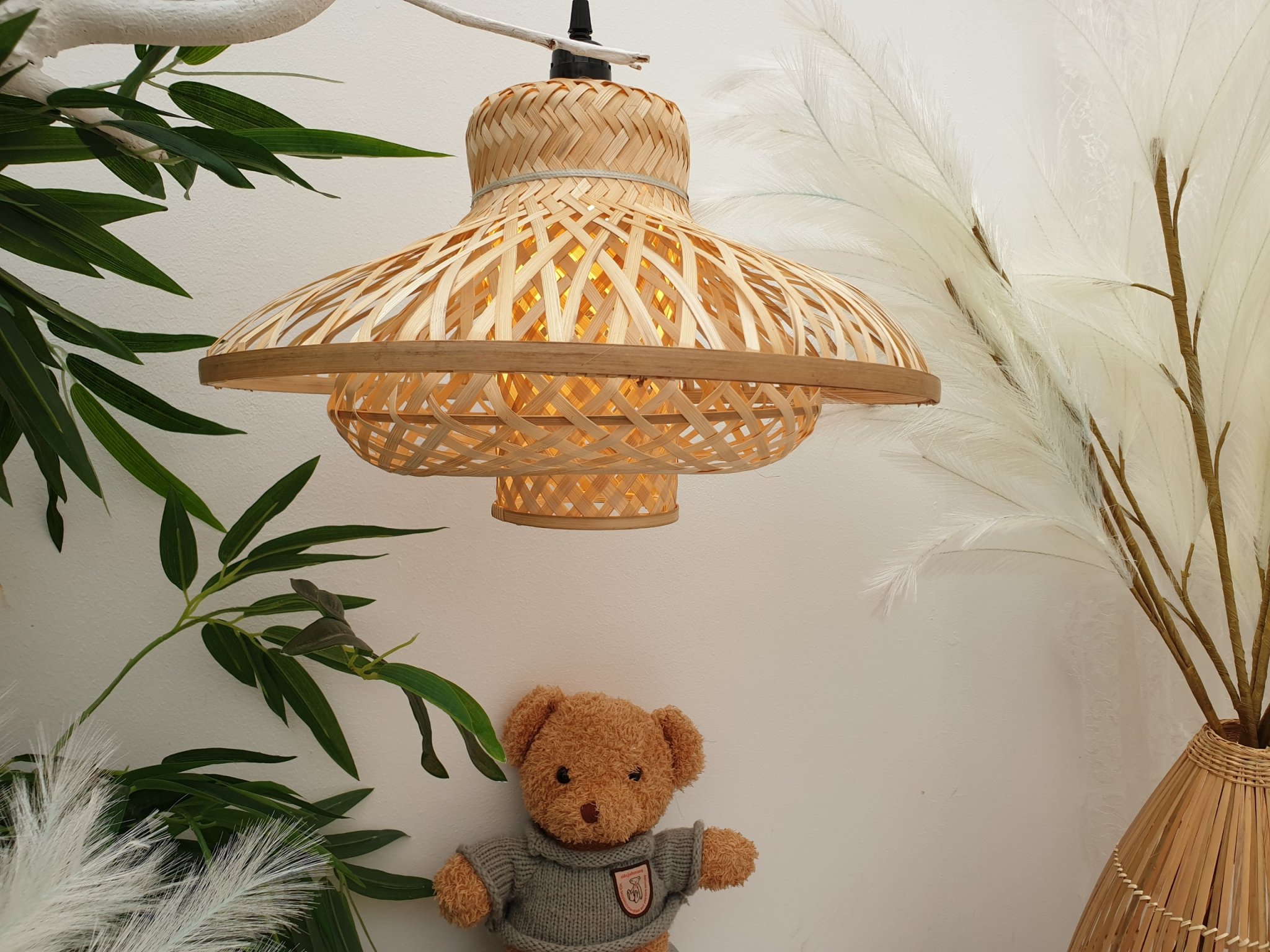 Đèn tre 3 tầng