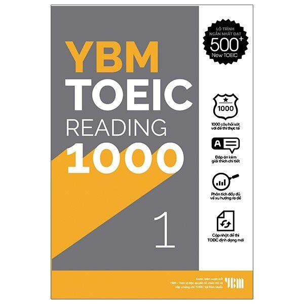 Combo YBM TOEIC 1000 - Bản Quyền