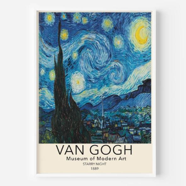 TRANH TREO TƯỜNG TRANG TRÍ DANH HỌA VAN GOGH