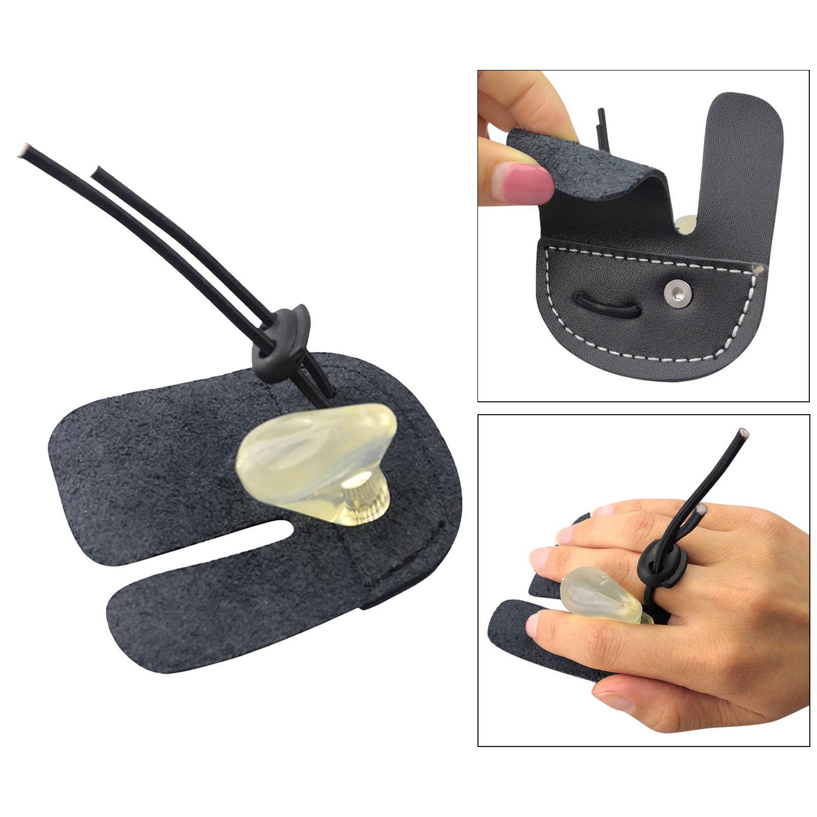 Finger Tab Recurve Guard Bow Glove for Practice Youth Adult Protect