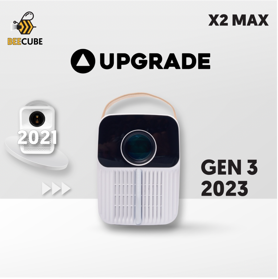 Máy Chiếu Mini BEECUBE X2 MAX GEN 3 2023 - Hàng Chính Hãng
