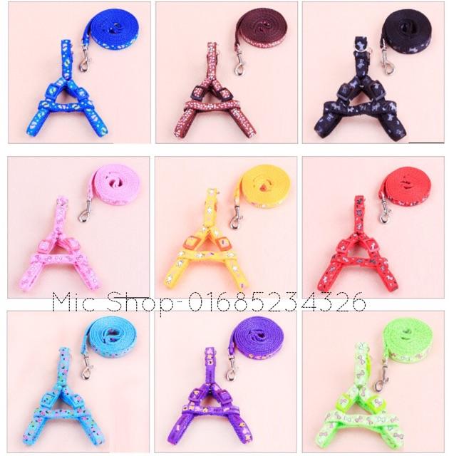 Dây dắt dày 2 lớp cho thú cưng
