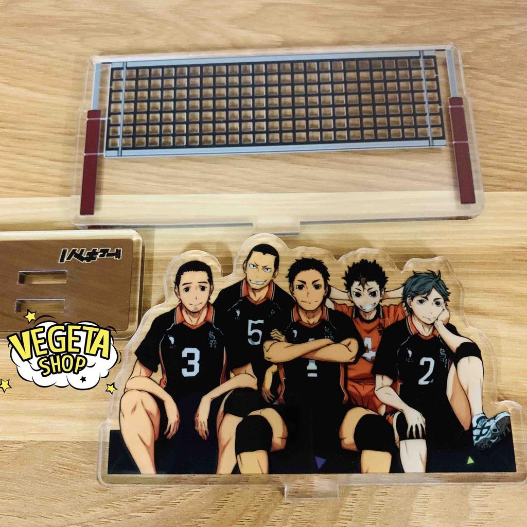 Mô Hình Tượng Standee Acrylic Mica 2 mặt - Haikyu - Haikyuu - Sugawara Koshi Yu Nishinoya Kei Tsukishima Tobio Kageyama