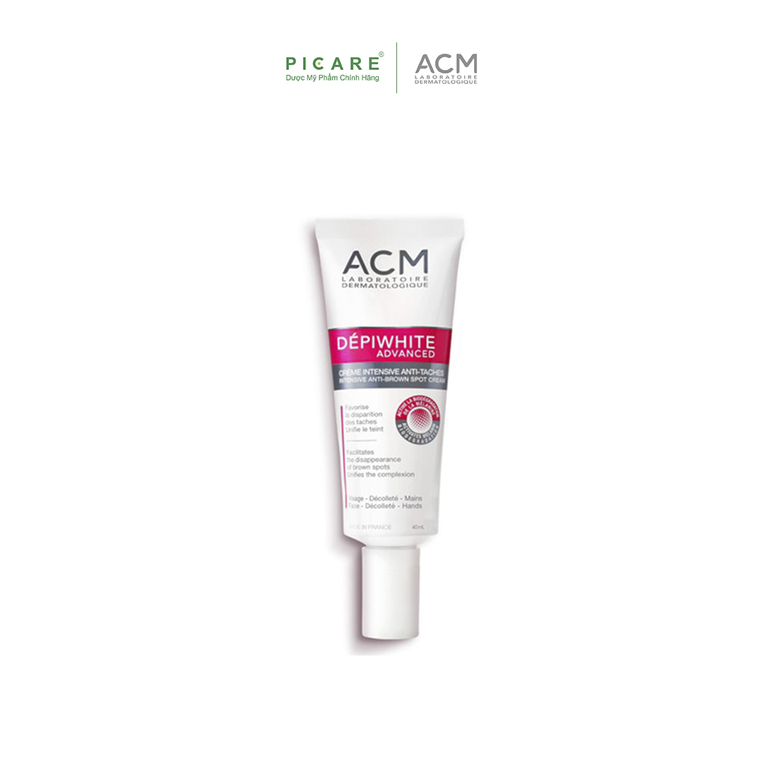 Kem Dưỡng Làm Mờ Và Giảm Đốm Nâu, Tàn Nhang ACM Dépiwhite Advanced Intensive Anti Brown Spot Cream 40ml