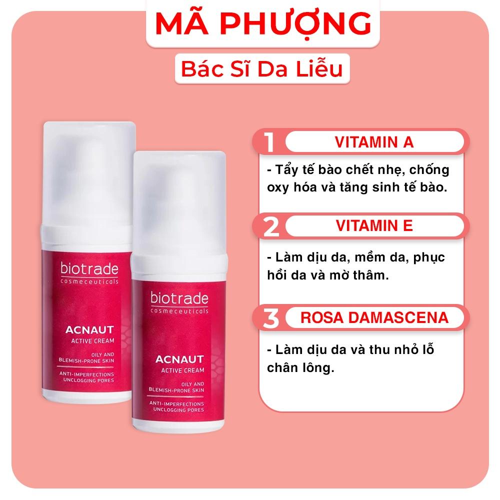 Kem chấm mụn hoạt tính Biotrade Acnaut Active Cream