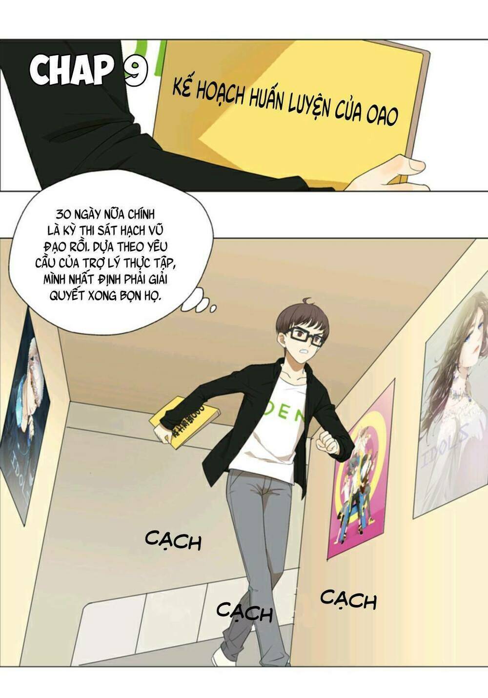 sổ tay nuôi dưỡng thần tượng, lên đường thôi! chapter 9 1