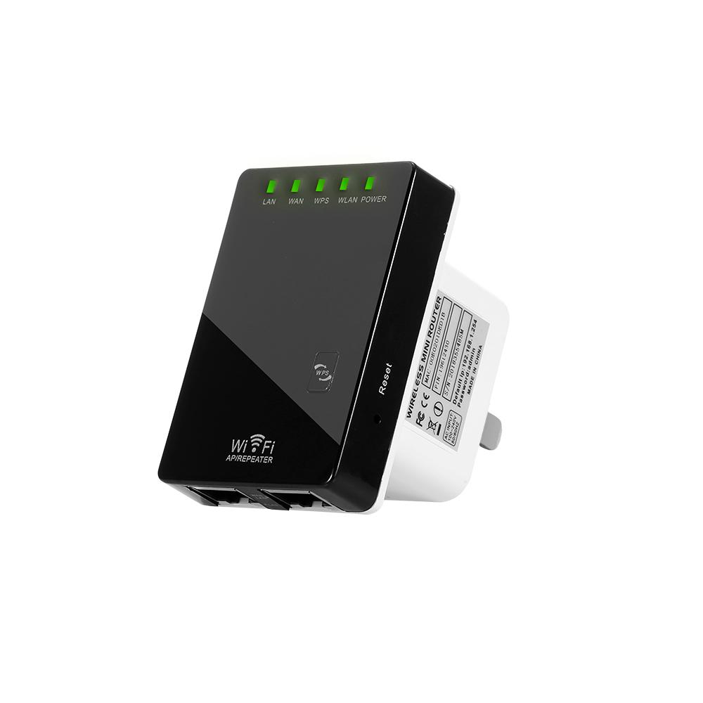 Bộ khuếch đại tín hiệu WiFi đa chức năng không dây Mini 300Mbps