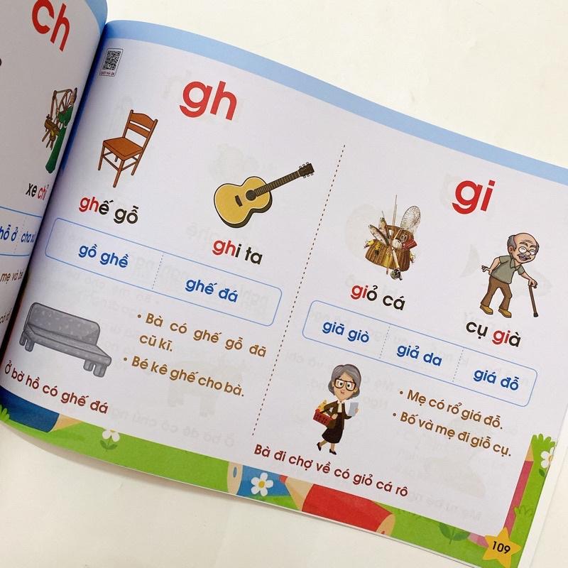 Sách Tập đánh vần Tiếng Việt, hành trang cho bé vào lớp 1